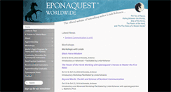 Desktop Screenshot of eponaquest.com